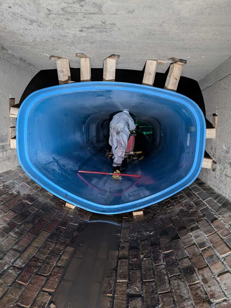 Eingebautes Sanierungsprofil | Foto: Echterhoff