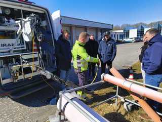 Kanalinspektion in Aktion