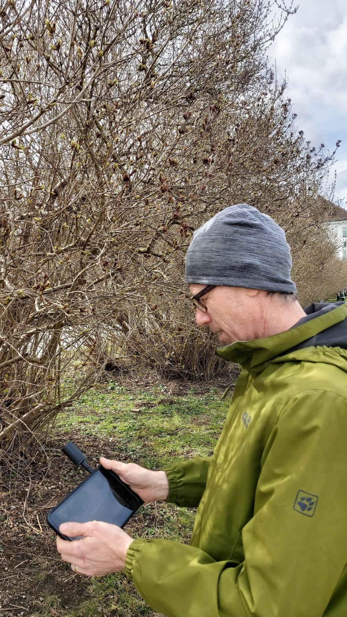 Genaue Messungen auch unter Bäumen. | Foto: ppm GmbH