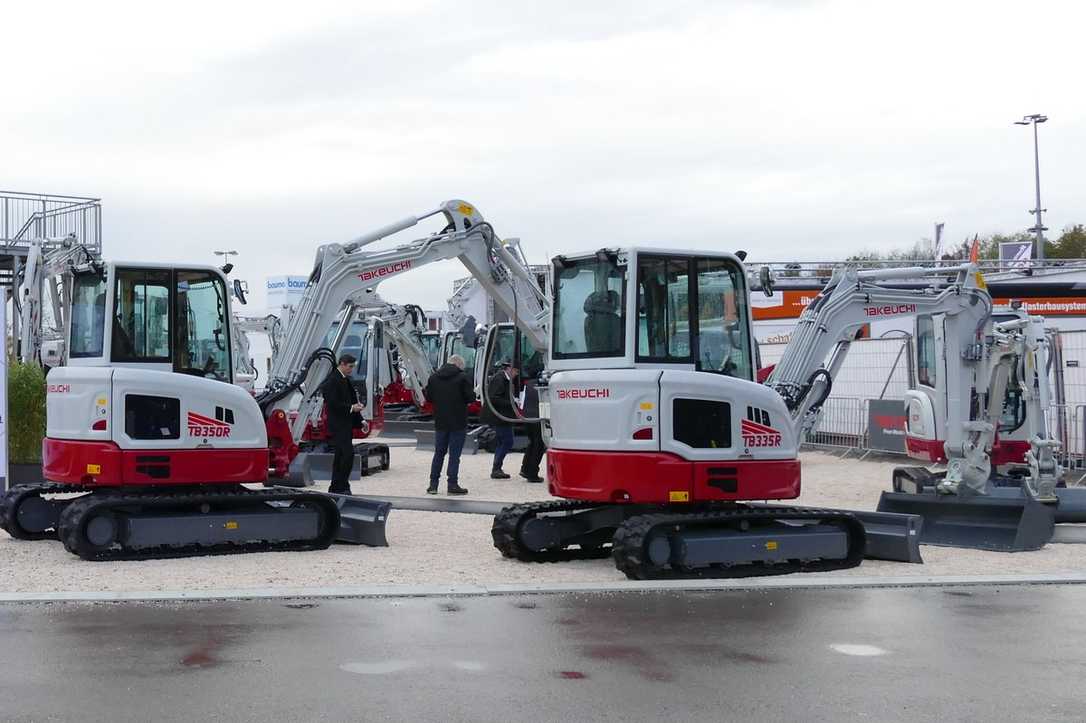 Takeuchi zeigt neue Bagger auf der Demopark 2023 Takeuchi zeigt neue Bagger auf der Demopark 2023