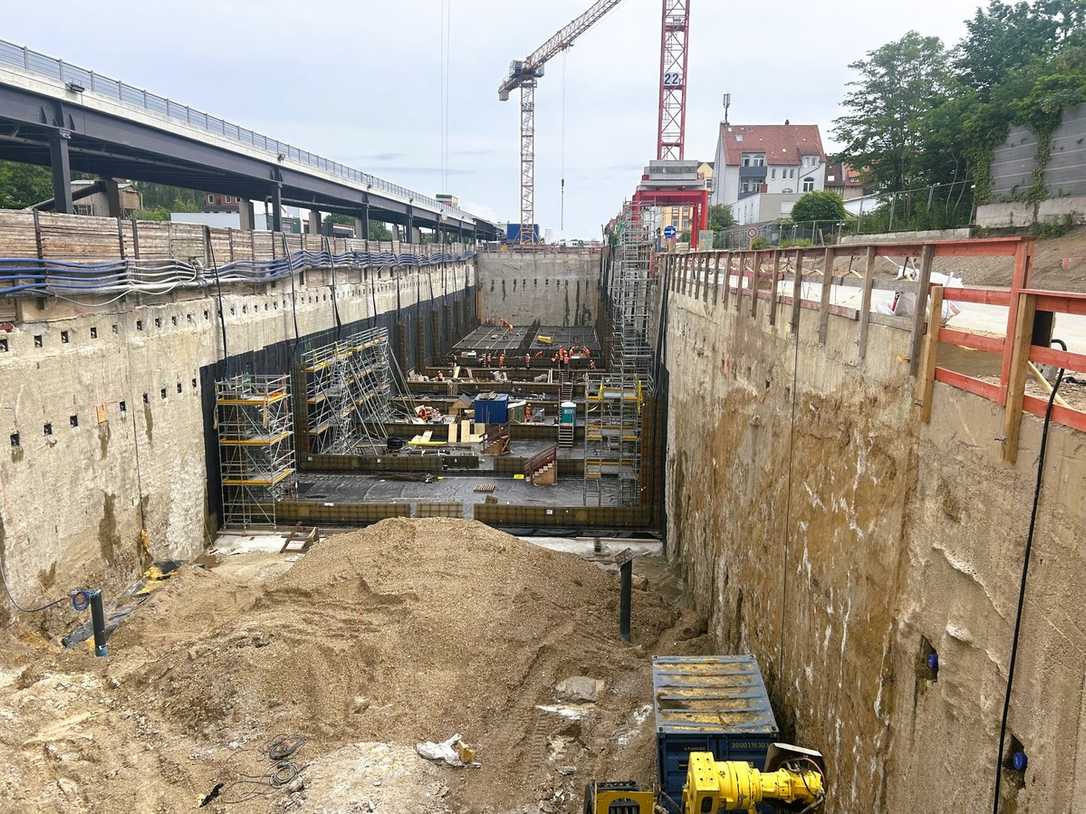 Tunnelrohbau am Südschnellweg: Porr startet mit segmentierter Blockbauweise