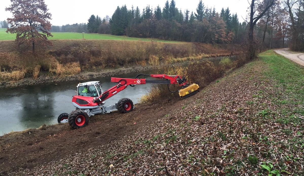 Allrounder für die Böschungspflege. | Foto: Menzi Muck AG