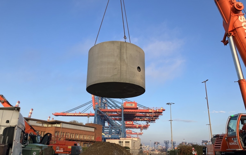 Filter im Hamburger Hafen sollen Elbwasser schützen