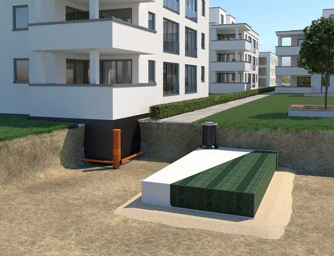 Dauerhaft trockene Kellerräume dank opti-drän