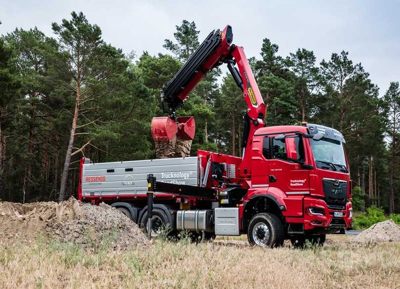 MAN TGS 28.510 Krankipper | Foto: MAN Truck & Bus SE MAN TGS 28.510 Krankipper | Foto: MAN Truck & Bus SE