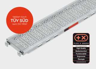 Plus X Award für CO₂-reduzierten Stahlboden