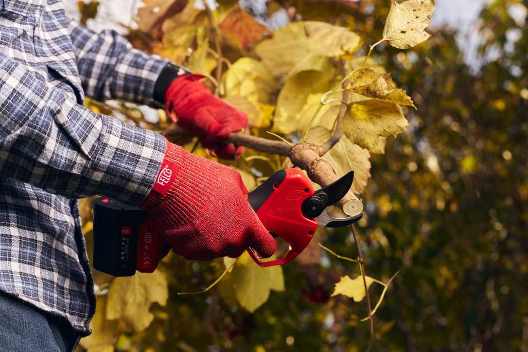 Felco 2e Akku-Baumschere – Äste bis 27 mm schneiden
