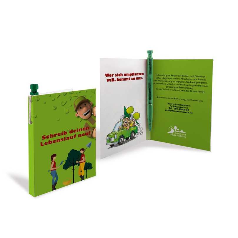 Ob auf Jobmessen oder als Visitenkarte mit dem gewissen Extra – so hinterlassen Sie immer einen guten Eindruck. | Foto: Berendsohn Ob auf Jobmessen oder als Visitenkarte mit dem gewissen Extra – so hinterlassen Sie immer einen guten Eindruck. | Foto: Berendsohn