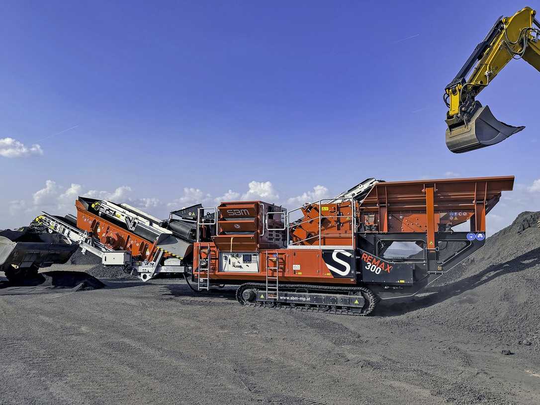 Steinexpo 2026: SBM zeigt Komplett-Technik für Recyclingbeton