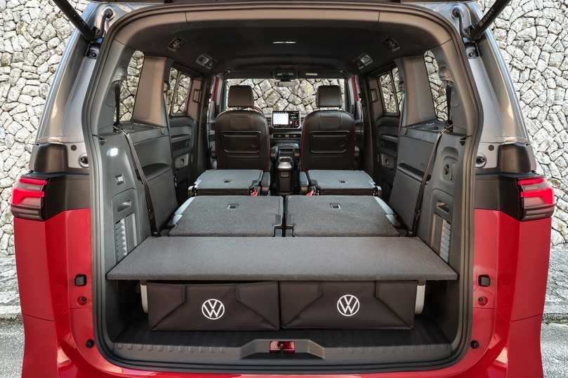 Der VW ID.Buzz GTX wird es nur als Kleinbus für bis zu sieben Personen geben. Eine GTX Cargo-Variante ist bislang nicht in Sicht. | Foto: BH Der VW ID.Buzz GTX wird es nur als Kleinbus für bis zu sieben Personen geben. Eine GTX Cargo-Variante ist bislang nicht in Sicht. | Foto: BH