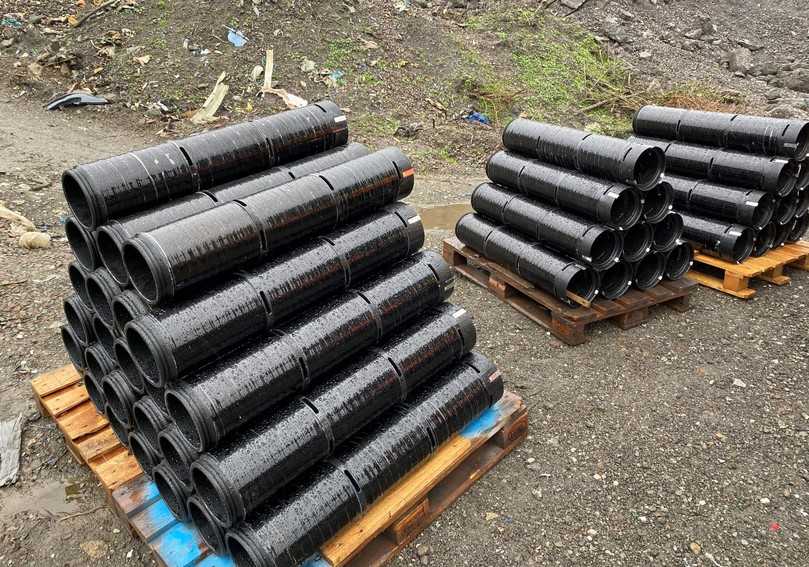 Bild 10: Linienlagerungstaugliche Rohre für den „Normaleinsatz“ | Foto: ICP mbH Bild 10: Linienlagerungstaugliche Rohre für den „Normaleinsatz“ | Foto: ICP mbH