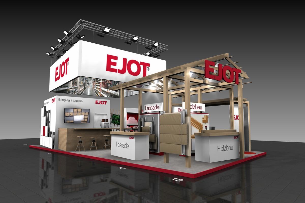 Neue Holzbauschrauben und VHF-Befestigungslösungen präsentiert Ejot auf der Dach+Holz. | Foto: Ejot