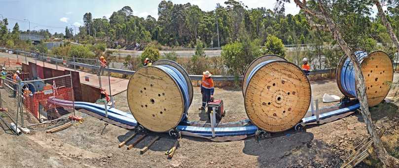 Außergewöhnliches Projekt Nummer 1: Mit drei Primus Linern DN 450 und einem speziellen Reduzierstück wurde die Wasserleitung DN 900 saniert und sicherte so eine Nutzung von fast 60 Prozent der ursprünglichen Leistung. | Foto: Rädlinger primus line Außergewöhnliches Projekt Nummer 1: Mit drei Primus Linern DN 450 und einem speziellen Reduzierstück wurde die Wasserleitung DN 900 saniert und sicherte so eine Nutzung von fast 60 Prozent der ursprünglichen Leistung. | Foto: Rädlinger primus line