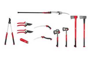 Neue Outdoor-Handwerkzeuge von Milwaukee: Äxte, Astscheren und Sägen für Garten
