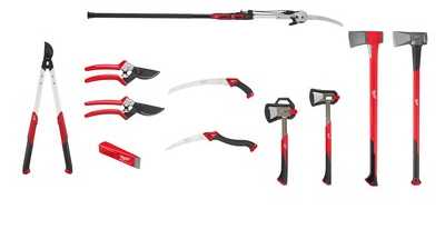 Neue Outdoor-Handwerkzeuge von Milwaukee: Äxte, Astscheren und Sägen für Garten