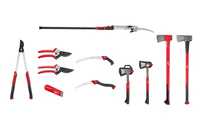 Neue Outdoor-Handwerkzeuge von Milwaukee: Äxte, Astscheren und Sägen für Garten