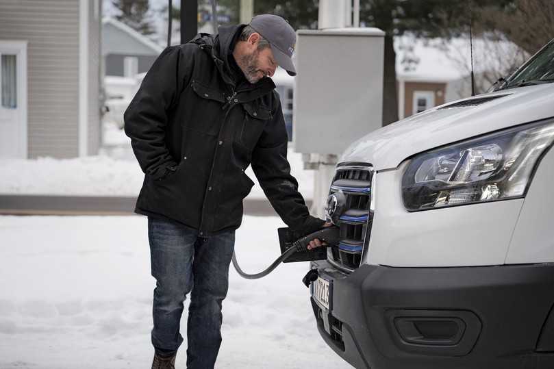 Ford verspricht für E-Transporter mit VIHP-Technik bis zu 10 Prozent Mehr Reichweite gegenüber vergleichbaren Transportern ohne Wärmepumpe. | Foto: Ford Pro Ford verspricht für E-Transporter mit VIHP-Technik bis zu 10 Prozent Mehr Reichweite gegenüber vergleichbaren Transportern ohne Wärmepumpe. | Foto: Ford Pro