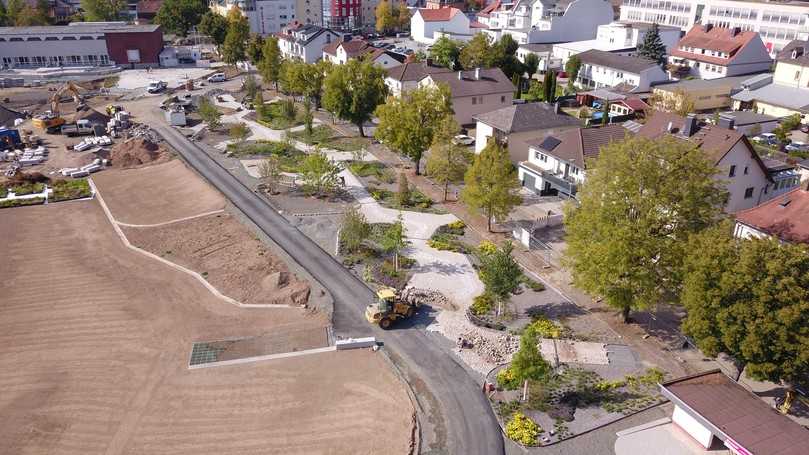 Die Baustelle soll bis Ende 2026 fertiggestellt sein. | Foto: August Fichter