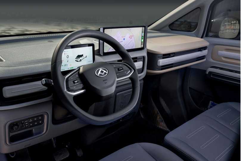 Modernes, digitales Cockpit im Maxus eDeliver 5, der nur als Kastenwagen verfügbar ist. | Foto: Maxomotive Deutschland GmbH Modernes, digitales Cockpit im Maxus eDeliver 5, der nur als Kastenwagen verfügbar ist. | Foto: Maxomotive Deutschland GmbH