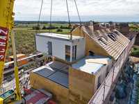 Modulares System für Geschosswohnungsbau