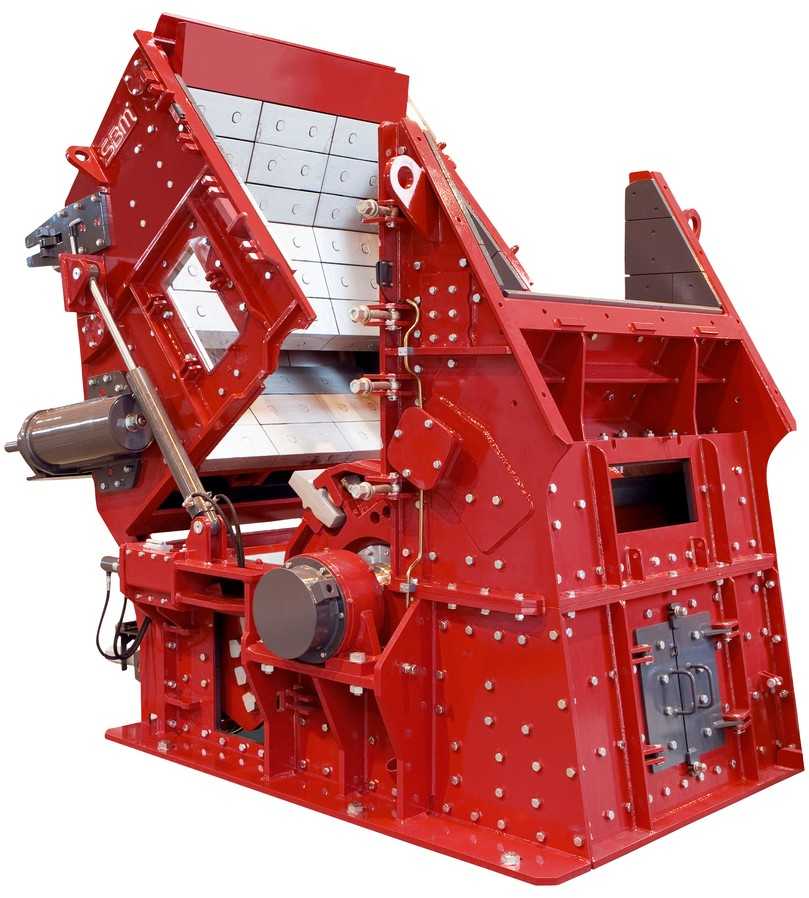 Als Vorbrecher verarbeitet der SBM Horizontal-Prallbrecher RHS 13/16/4 bis 400 t/h Gestein. | Foto: SBM