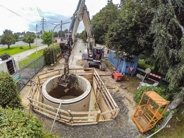 Anspruchsvolles Microtunnelling DN 600 in Osnabrück Anspruchsvolles Microtunnelling DN 600 in Osnabrück