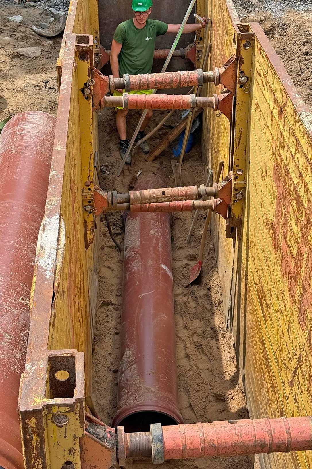 Mischwasserkanal in Groß-Rohrheim mit Pipe2Pipe erneuert