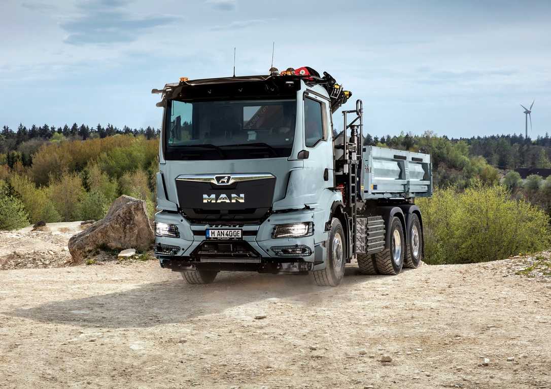 bauma 2025: Vollelektrischer MAN eTGS feiert Weltpremiere