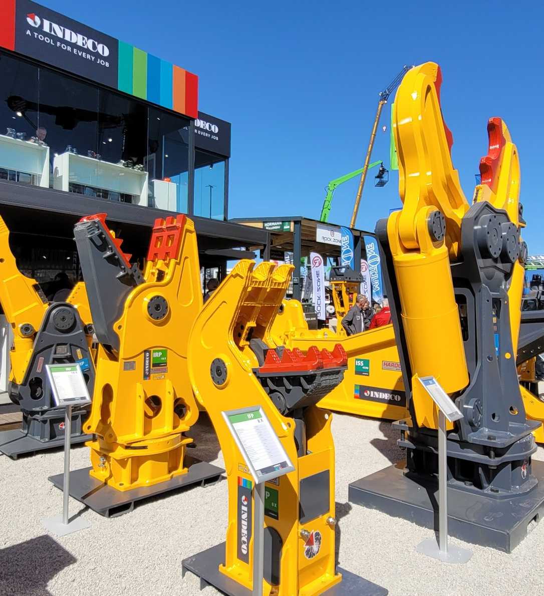 bauma 2025: Indeco mit starkem Messeauftritt und vielen Neuheiten