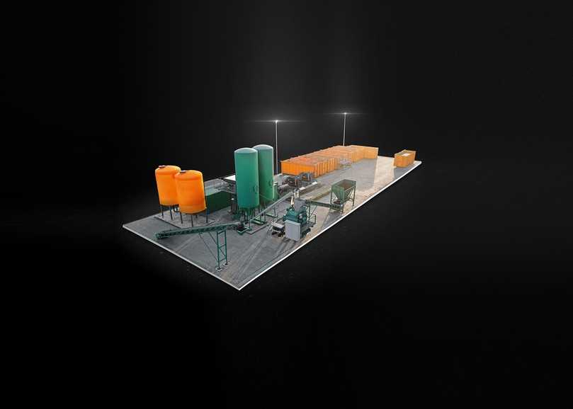 Die Mudcleaner Station bietet eine Lösung für Recyclingplätze und Deponien. | Foto: Max Wild