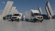 Renault Trucks mit Kipper und Koffer für den Bau