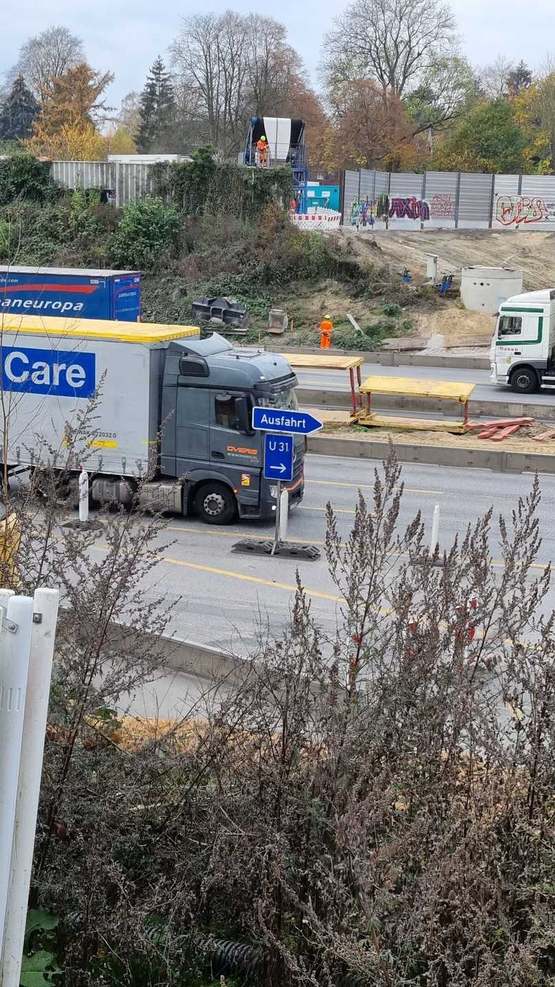 Blick von der Zielseite hinüber zum Inversionsturm | Foto: Aarsleff Blick von der Zielseite hinüber zum Inversionsturm | Foto: Aarsleff