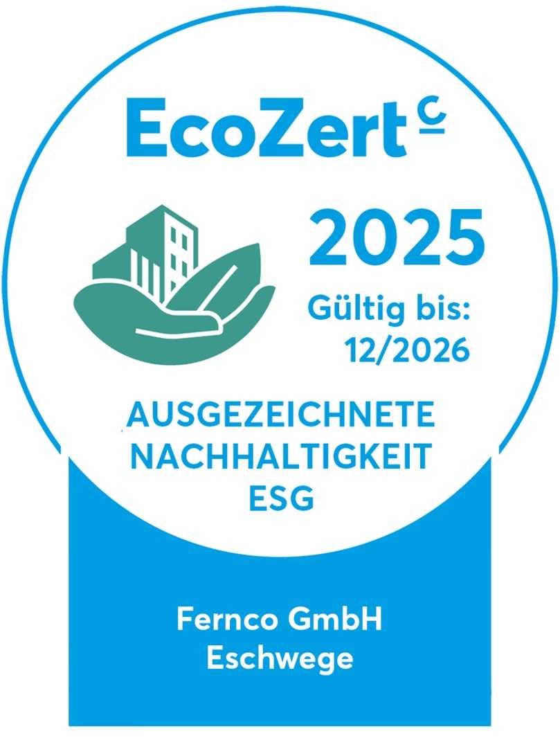 Mit der EcoZert Zertifizierung zeigt Fernco, dass wirtschaftlicher Erfolg und verantwortungsvolles Handeln zusammen funktionieren. | Foto: Fernco