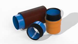 Adapter von Fernco in neuer Nennweite