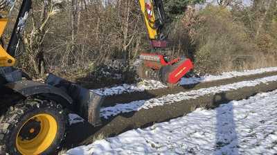 Mehr Leistung durch Rotation? Warum dieser Bagger anders arbeitet