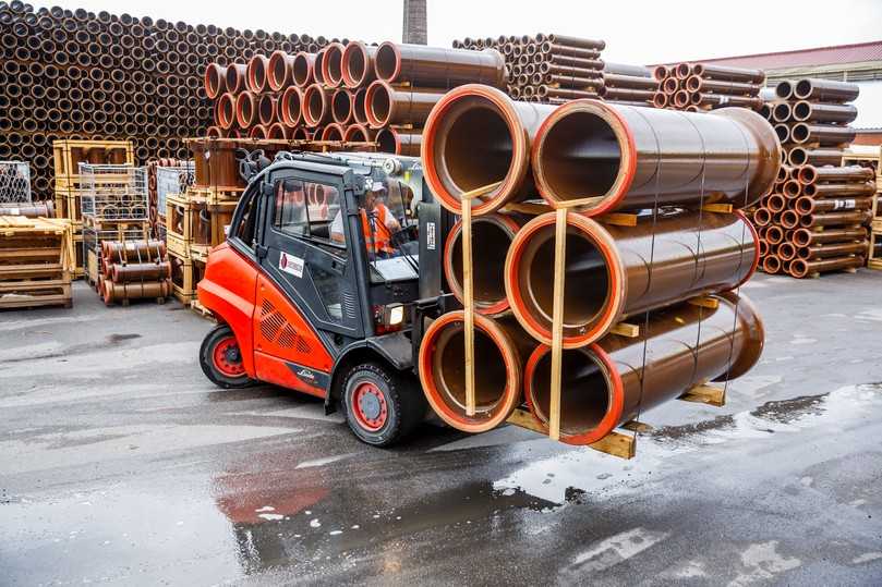 Vom Lagerstandort in Brüggen aus beliefert Euro Sweillem Baustellen, Handelspartner und Kommunen in ganz Europa. | Foto: Euro Sweillem