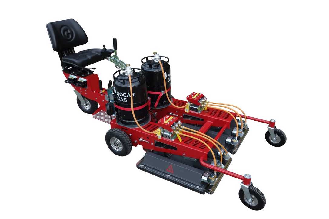 Thermische Wildkrautbeseitigung auf Infrarotbasis mit dem Infra Weeder Master Pro Thermische Wildkrautbeseitigung auf Infrarotbasis mit dem Infra Weeder Master Pro