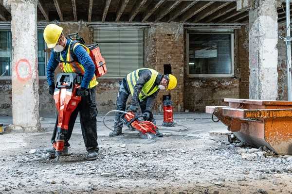 Hilti Nuron: Leistung trifft Sicherheit in einem 22 Volt Akku-System