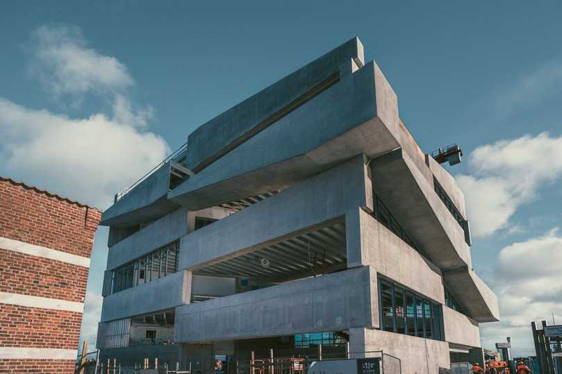 So soll es aussehen, wenn es fertig ist: das außergewöhnliche Headquarter der Bjarke Ingels Group in Kopenhagen. | Foto: LM Byg So soll es aussehen, wenn es fertig ist: das außergewöhnliche Headquarter der Bjarke Ingels Group in Kopenhagen. | Foto: LM Byg