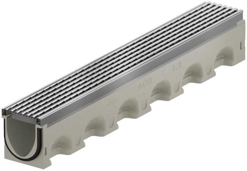 Aco Drain Multiline NX aus dem neuen ACO-Werkstoff Nexite | Foto: Aco Aco Drain Multiline NX aus dem neuen ACO-Werkstoff Nexite | Foto: Aco
