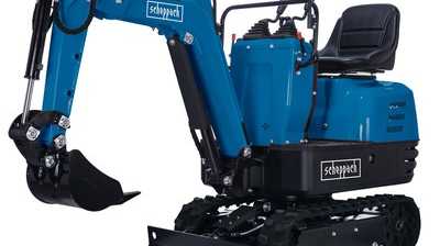 Discounter verkauft Minibagger im Onlineshop