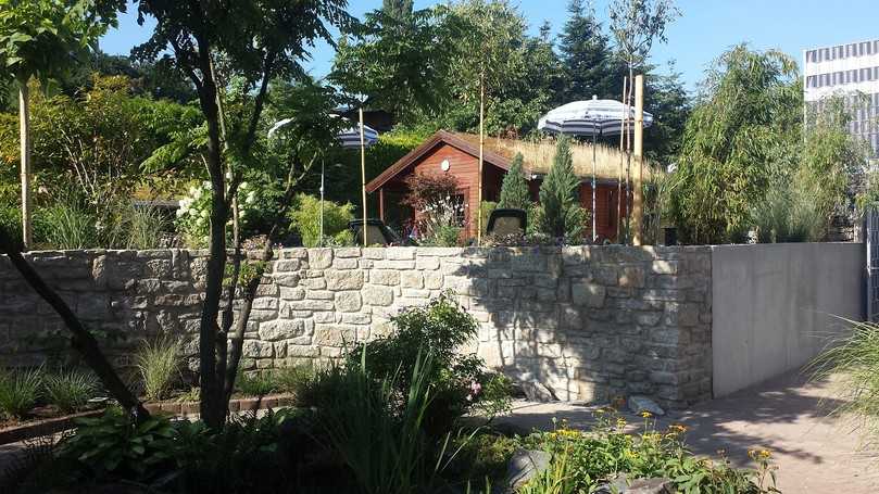 Von Hachmann geplanter und realisierter Saunagarten in Wallenhorst | Foto: Hachmann Von Hachmann geplanter und realisierter Saunagarten in Wallenhorst | Foto: Hachmann