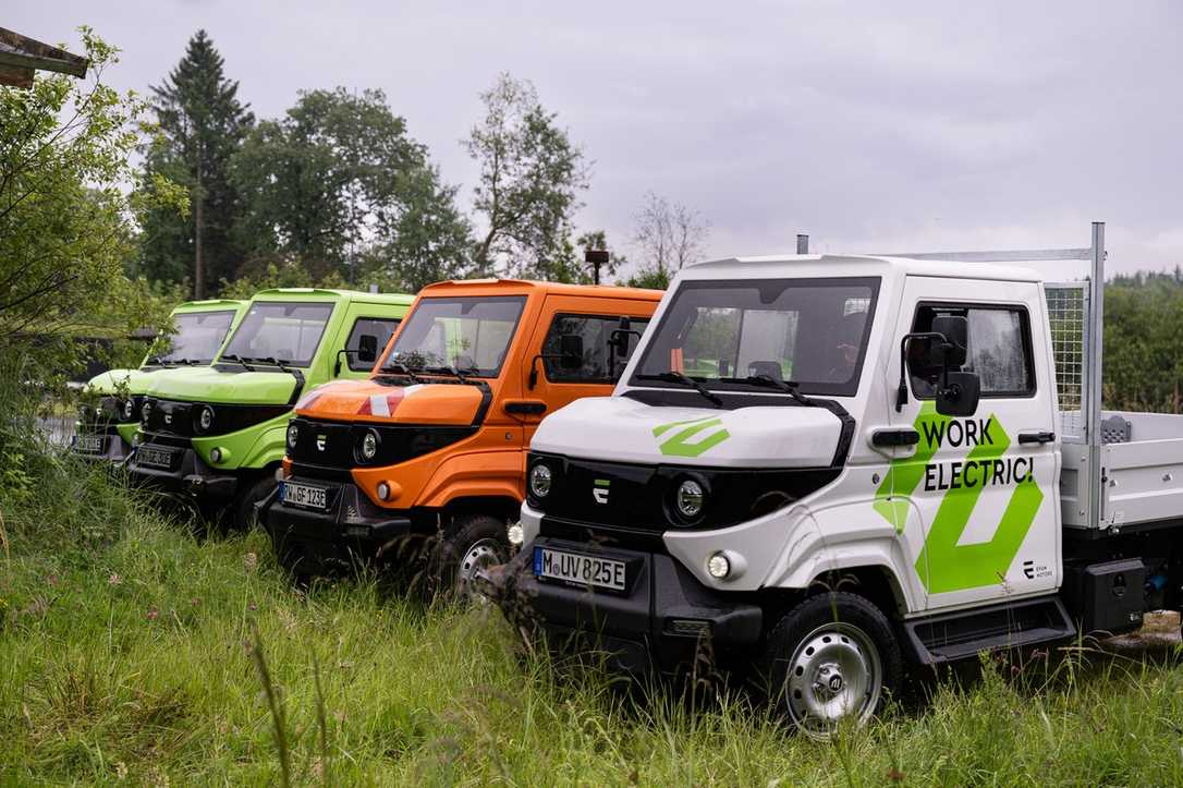 Evum: Der vielseitige, elektrische Alleskönner für Baustellen, Kommunen und Landwirtschaft Evum: Der vielseitige, elektrische Alleskönner für Baustellen, Kommunen und Landwirtschaft