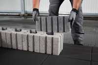 Betonstein-Gartengestaltung im Stecksystem