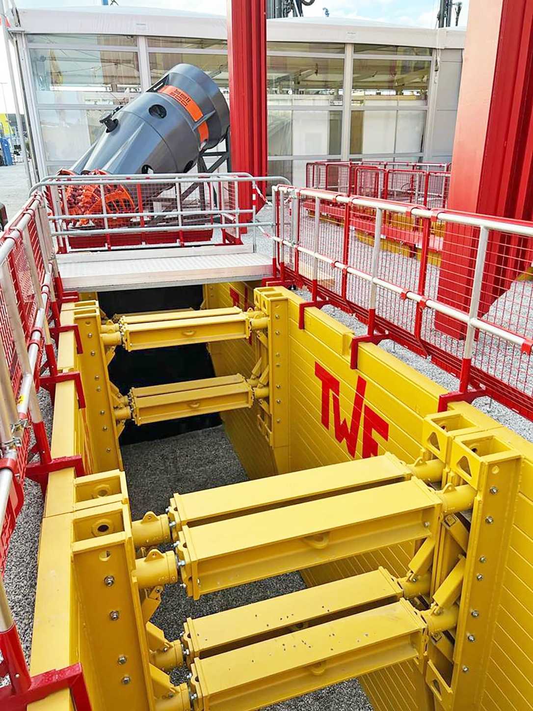TWF stellt XL-Verbaubox für die Verlegung großer Rohre vor TWF stellt XL-Verbaubox für die Verlegung großer Rohre vor