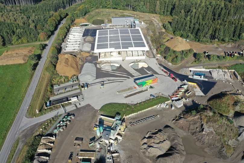 Die nassmechanische Aufbereitungsanlage von Max Wild steht auf den firmeneigenen Entsorgungszentrum Eichenberg (Berkheim) | Foto: Max Wild Die nassmechanische Aufbereitungsanlage von Max Wild steht auf den firmeneigenen Entsorgungszentrum Eichenberg (Berkheim) | Foto: Max Wild