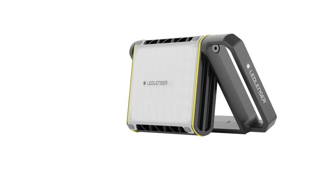 Ledlenser Baustrahler mit 4000 Lumen für Profis und Heimwerker Ledlenser Baustrahler mit 4000 Lumen für Profis und Heimwerker
