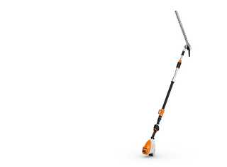 Akku-Heckenschneider von Stihl für große Höhen im Profi-Einsatz