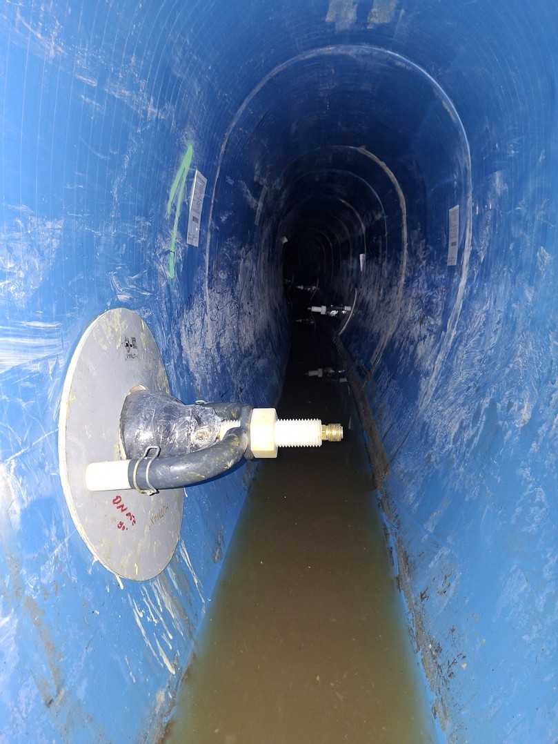 Mehrere Hutprofile in einer Haltung gesetzt | Foto: Kanaltechnik Schuster