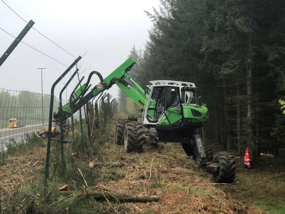 Keine Aufgabe ist  für den Schreitbagger zu schwierig. | Foto: Menzi Muck AG